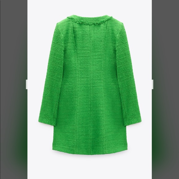 Zara Textured Weave Dress. New W/Tags. - Picture 9 of 12